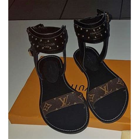 louis vuitton sandalen|louis vuitton sandals women's.